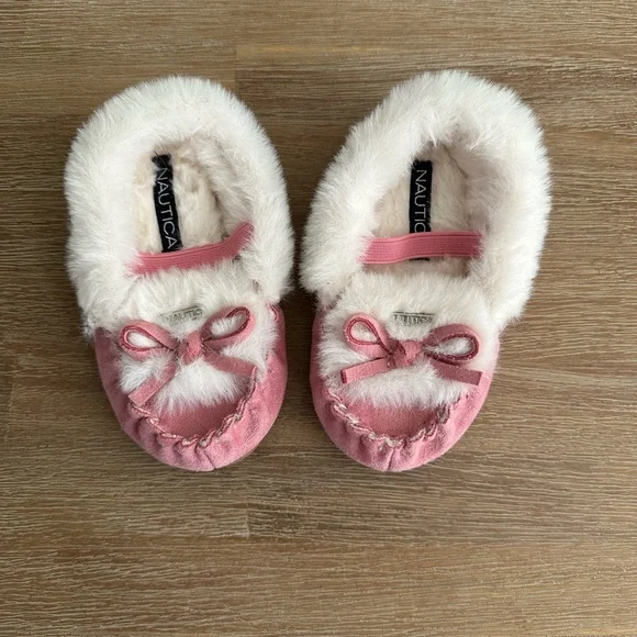 Pink Nautica Slippers Girls' Nautica Little Kid Big Kid Aloise